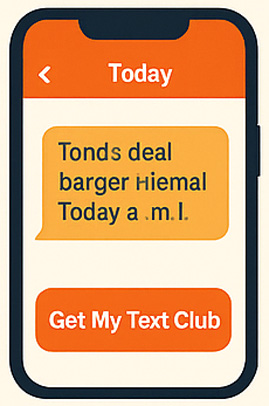 Keep Fans in the Loop  with Text Alerts
